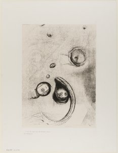 Et que des yeux sans tête flottaient comme des mollusques, planche XIII de Tentation de St. Antoine