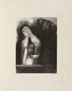 Sainte Femme et Chardon - Odilon Redon