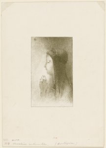 Frontispice pour Chevaleries sentimentales par Ferdinand Hérold - Odilon Redon