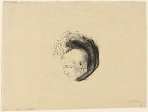 Frontispice pour Le mouvement idéaliste en peinture par André Mellerio - Odilon Redon