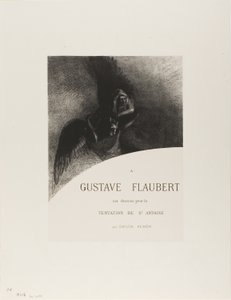 Frontispice à Gustave Flaubert - Odilon Redon
