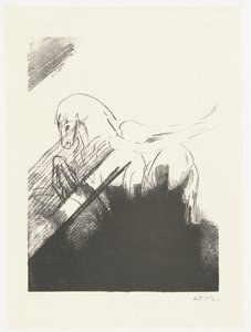 Cheval ailé - Odilon Redon