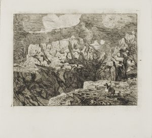 Cavalier dans les montagnes - Odilon Redon