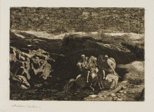 Cavaliers en combat - Odilon Redon