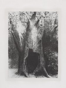 Je me suis enfoncé dans la solitude - Odilon Redon
