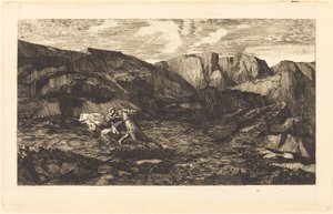 La Peur - Odilon Redon