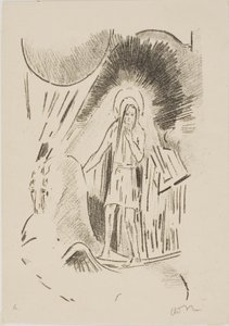 Homme sur Pégase - Odilon Redon