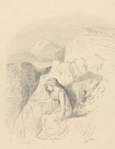 Mélancolie, vers 1868 - Odilon Redon