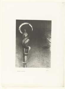 Slangenaureool - Odilon Redon