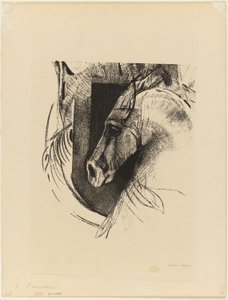 Le Destrier - Odilon Redon