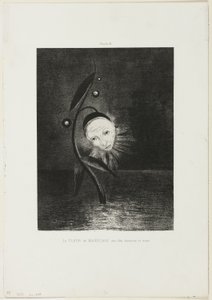 La fleur des marais, une tête humaine triste, planche 2 de 6
