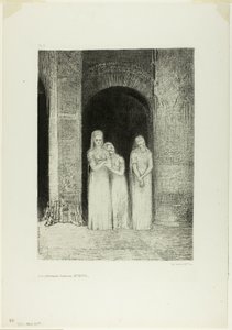 Les Prêtresses attendaient, de Nuit - Odilon Redon