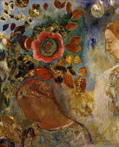 Deux jeunes filles en fleurs, 1912