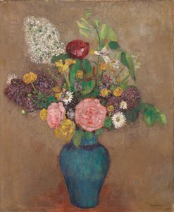 Vase avec des fleurs - Odilon Redon