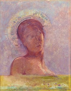Yeux fermés - Odilon Redon