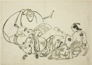 Hotei lisant un livre, n° 11 d