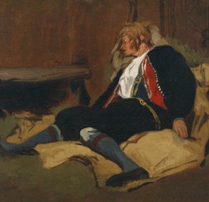 Blessé allongé, Setesdal