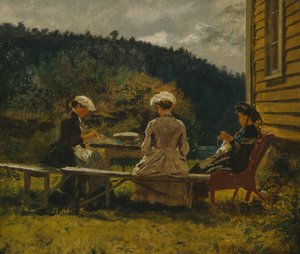 Mère et cousins