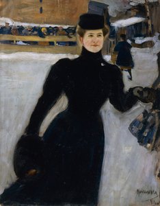 À la patinoire