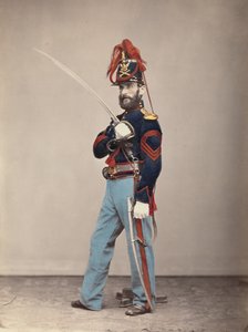 Artillerie légère, sergent-major, 1866