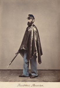 Poncho en caoutchouc, 1866 (photo)