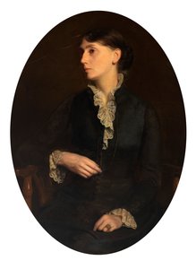 Portrait de Fidelia Bridges, n.d. - Oliver Ingraham Lay