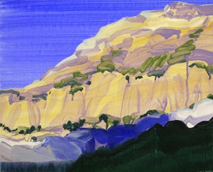 Loèche-les-Bains 10, 2012 (acrylique sur toile)