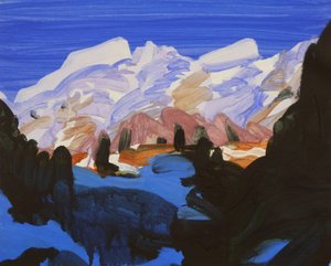 Loèche-les-Bains 22, 2012 (acrylique sur toile)