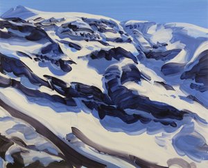 Loèche-les-Bains 31, 2014 (acrylique sur toile)