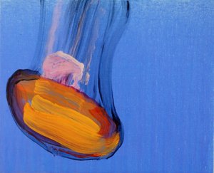 Méduses 10, 2013 (acrylique sur toile)