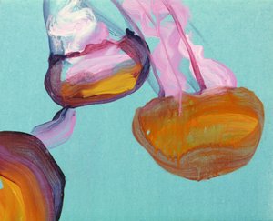 Méduses 12, 2013 (acrylique sur toile)