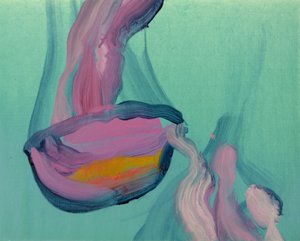 Méduses 8, 2013 (acrylique sur toile)
