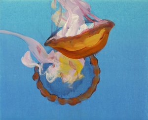 Méduses 9, 2013 (acrylique sur toile)