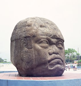 Tête colossale de San Lorenzo, Veracruz, Mexique, préclassique
