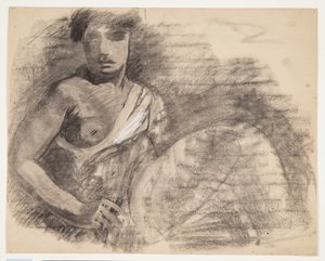 Modèle féminin - Oluf Hartmann