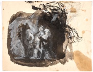 Étude pour "Diogène"