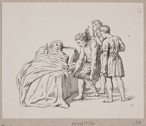 Le vieil homme et ses fils