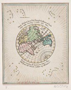 Carte du monde avec poèmes
