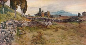 Sur la Via Appia, XIXe siècle