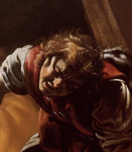 Détail de David de David et Goliath - Orazio Borgianni