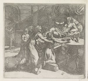 Isaac bénit Jacob (Peintures dans la Loggia de Raphaël)