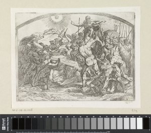 Josué ordonne au soleil et à la lune de s