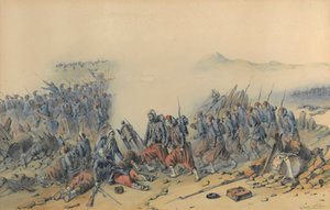 Zouaves avec baïonnettes (Crimée) - Orlando Norie