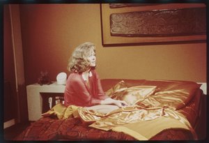 Faye Dunaway sur le tournage de 