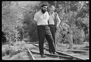 Francis Ford Coppola et Fred Astaire sur le plateau de 