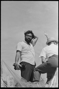 Francis Ford Coppola sur le plateau de 