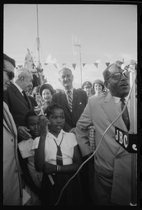 Lyndon B. Johnson en Jamaïque