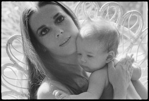 Natalie Wood avec sa fille