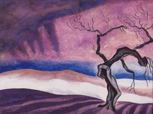La Mort, 1926 - Oscar Bluemner