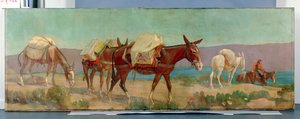 Les mules de transport Anheuser-Busch